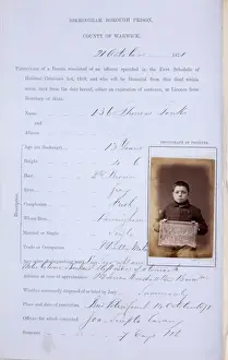 Prisoner mug shot 1873