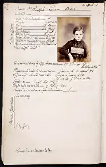 Prisoner mug shot 1873