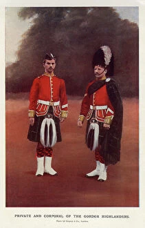 Boer Collection: Private and Corporal of the Gordon Highlanders
