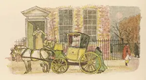 Caldecott Prints: Private Horse Carriage