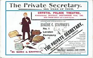Hawtrey Prints: The Private Secretary by Charles Hawtrey