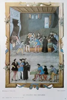 Secretaries Prints: Privileges of the royal school of notaries