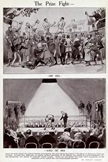 Bored Prints: The Prize Fight, 1814 and 1914