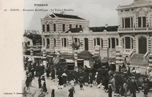 Buddha Prints: Procession of Buddhas Throne at Hanoi, Vietnam