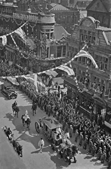 Typewriters Prints: Procession in Central London