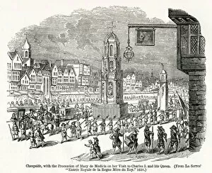 Henrietta Gallery: Procession in Cheapside 1638