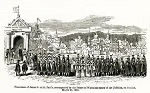 Procession of James I 1620
