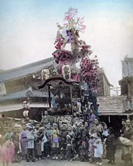 Procession Japan 1880s