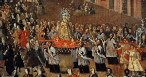 Candle Collection: Procession of Our Lady of Grace in the Cebada Square