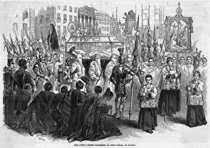 Pious Prints: Procession at Madrid