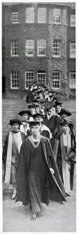 Chapman Collection: The Procession marking the half-century of Westfield College for Women