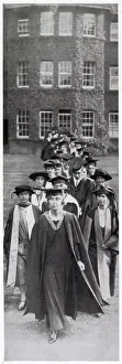 Chapman Prints: The Procession marking the half-century of Westfield College for Women