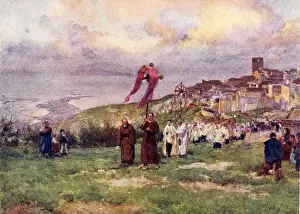 Giuliano Prints: Procession in Sicily