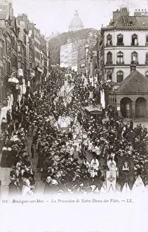 Processes Prints: Procession of Virgin of the Sea, Boulogne-sur-Mer, France