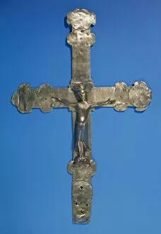 Lleida Collection: Processional Cross. Limoges, 13th century. Diocesan Museum