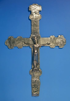 Lleida Collection: Processional Cross. Limoges, 13th century. Diocesan Museum