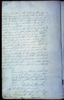 Proclamation of Governor Bourke