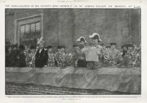 Proclamation of King George V - St Jamess Palace