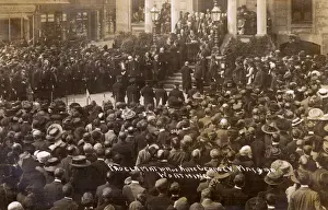 Policemen Prints: The Proclamation of King George V at Worthing