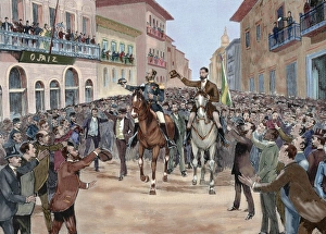 Acclaim Gallery: Proclamation of the Republic of Brazil. General Fonseca
