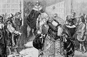 Royalist Gallery: Proclomation of Charles II