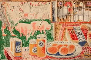 Cherries Prints: Produce of the British Empire