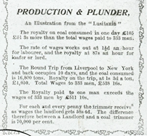 Production and Plunder, campaigning statistics
