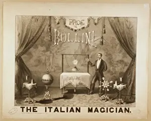 Prof Prints: Prof. Bollini the Italian magician
