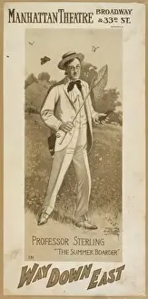 Sterling Prints: Professor Sterling in Way down East