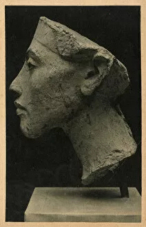 Akhenaton Gallery: Profile - Bust of Pharoah Akhenaten from Amarna