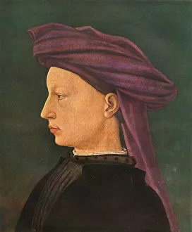 Images Dated 7th December 2017: Profile portrait of a Young Man by Masaccio