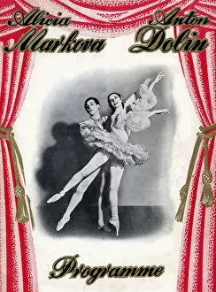 Granada Collection: Programme for Alicia Markova and Anton Dolin showcase