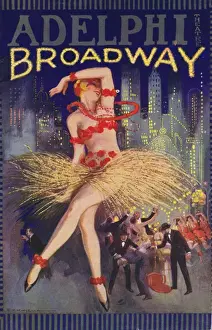 Art Work Prints: Programme for Broadway, London, 1927