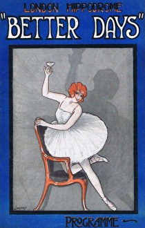 Images Dated 16th February 2011: Programme cover for Better Days, 1925