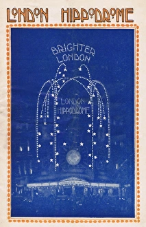 Images Dated 16th February 2011: Programme cover for Brighter London, 1923