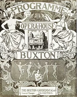 Opera Collection: Programme cover, Buxton Opera House