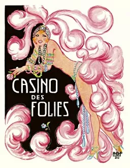 Images Dated 20th December 2011: Programme cover for Casino des Folies