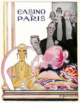 Images Dated 20th December 2011: Programme cover for Casino de Paris