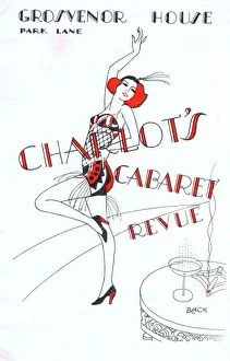 Images Dated 31st August 2011: Programme cover for Charlots Cabaret Revue