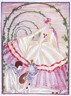 Art Work Prints: Programme cover for the drama Werther at the Nouveau Theatre