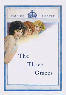 Graces Prints: Programme cover for The Three Graces, 1924