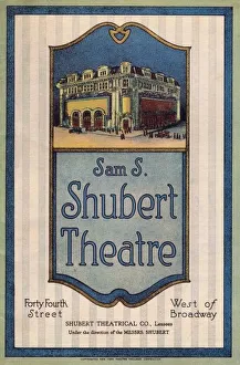 Programme cover for the Greenwich Village Follies, New York