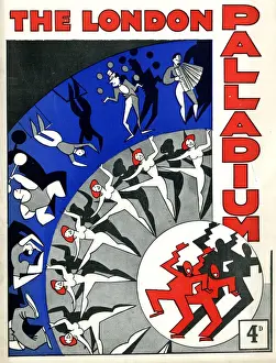Programme cover, The London Palladium, November 1934