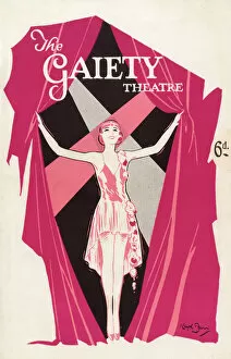 Images Dated 1st November 2011: Programme cover for Love Lies, 1929