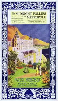 Programme cover for The Midnight Follies