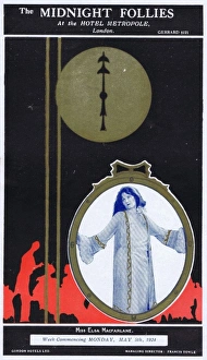 Programme cover for The Midnight Follies