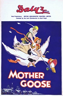 Images Dated 21st March 2011: Programme cover for Mother Goose