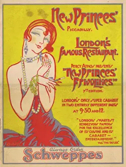 Frivolities Prints: Programme Cover for the New Princes Frivolities cabaret