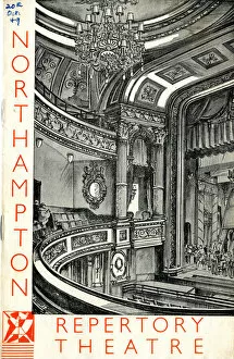 Programme cover, Northampton Repertory Theatre