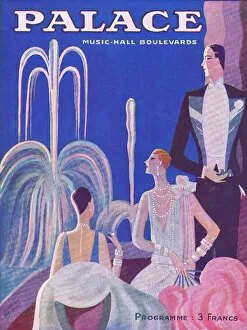 Night Life Collection: Programme cover for the Palace Theatre, Paris
